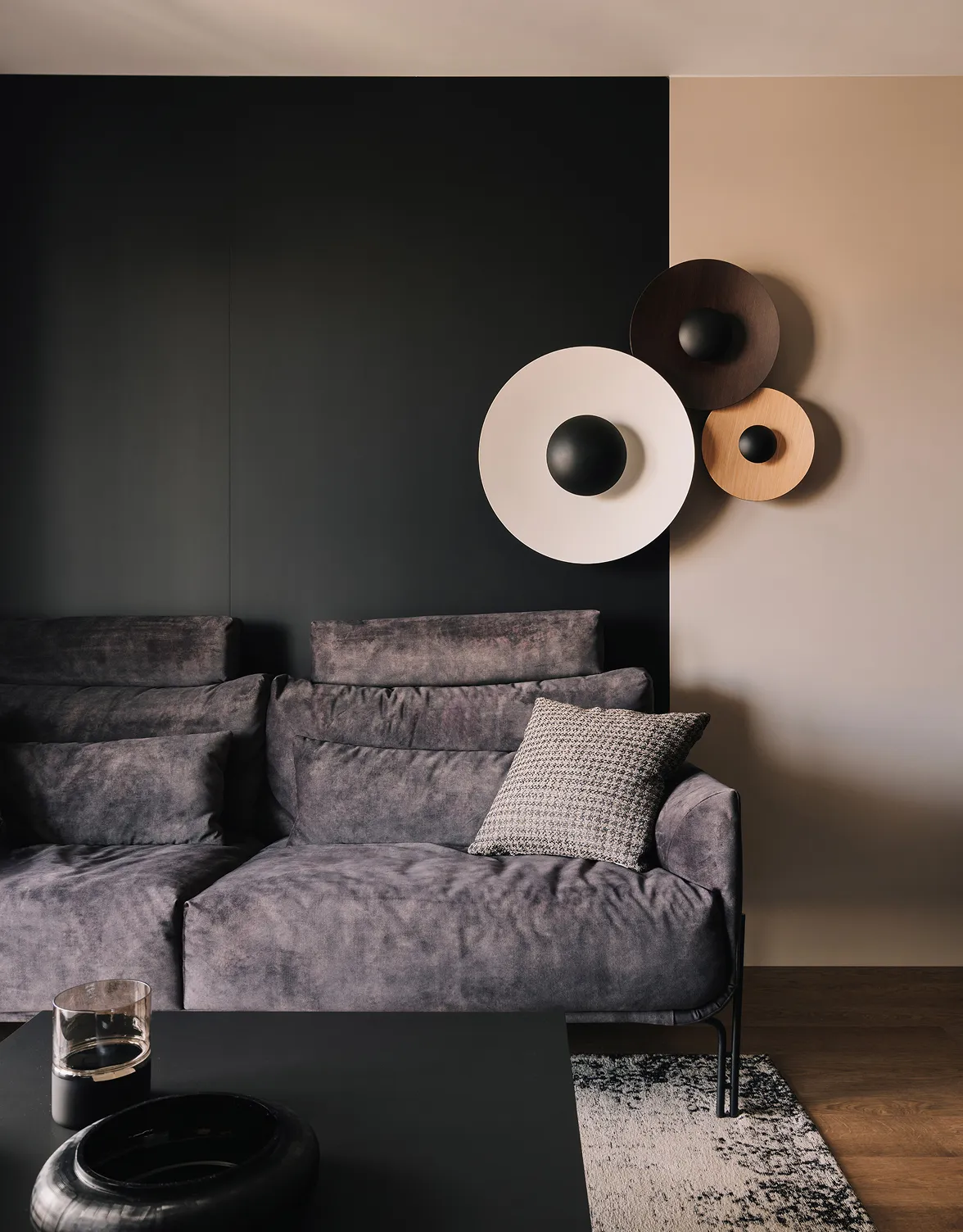 Salon w projekcie Księcia Witolda, projekt wnętrza prywatnego NAM STUDIO